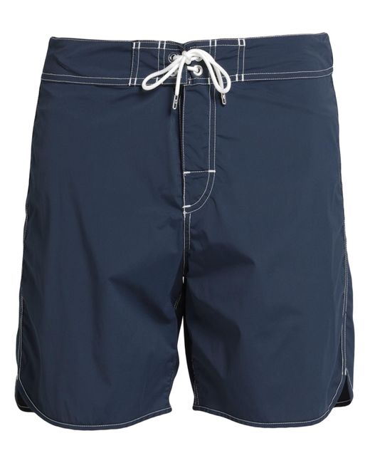 Jil Sander Blue Beach Shorts And Trousers for men