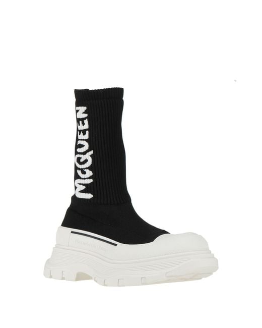 McQueen Black Trainers