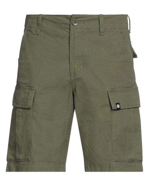 Element Green Shorts & Bermuda Shorts for men