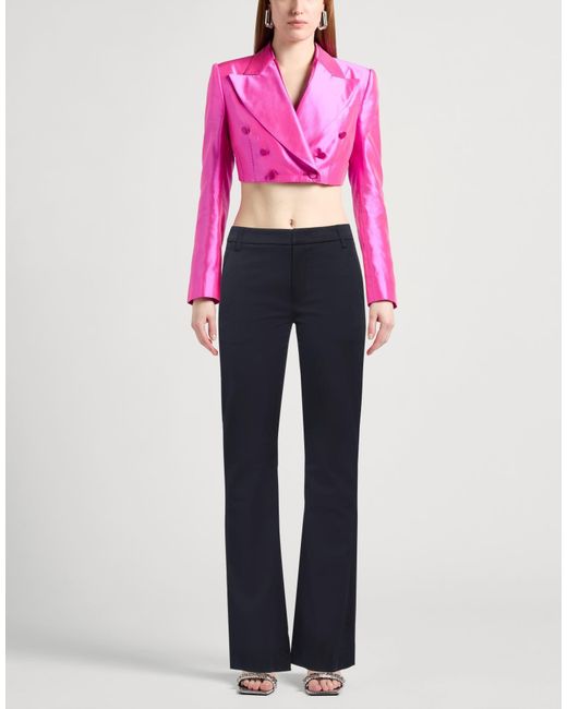 Dondup Blue Pants Modal, Cotton, Elastane