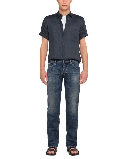 Moorer Blue Jeans for men