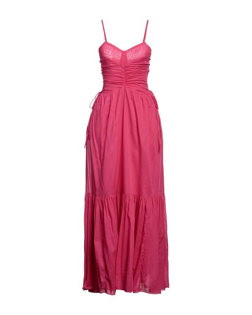 Isabel Marant Pink Maxi Dress Cotton