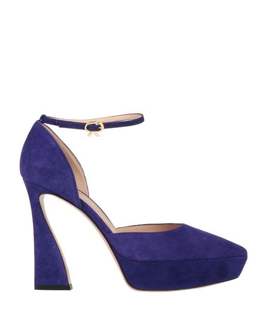 Gianvito Rossi Blue Pumps