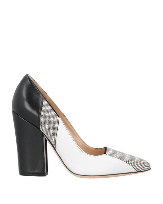 Sergio Rossi White Pumps