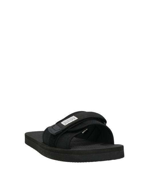 Suicoke Black Sandals