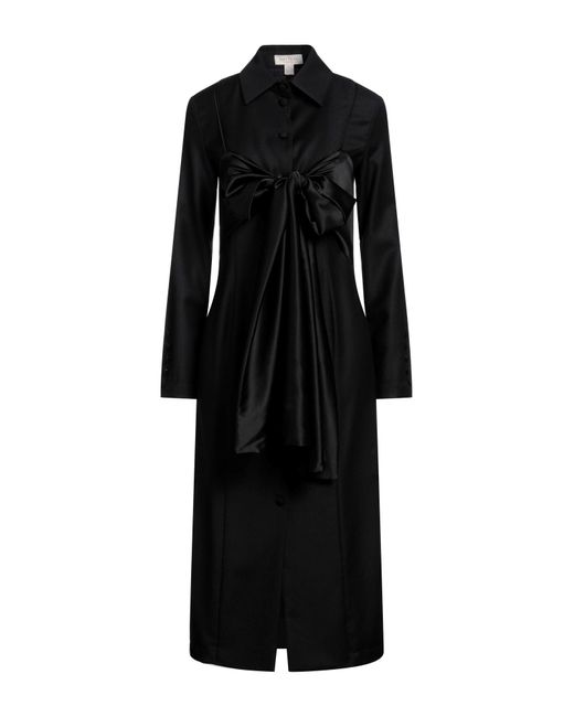 Matériel Black Midi Dress