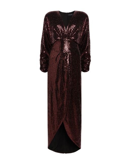 ACTUALEE Multicolor Midi Dress
