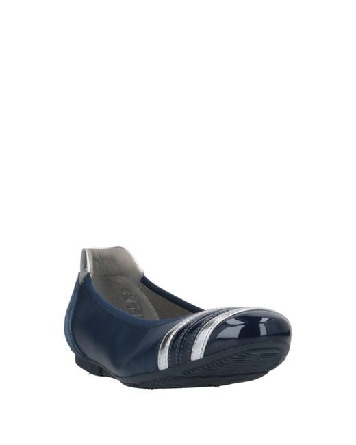 Hogan Blue Ballet Flats