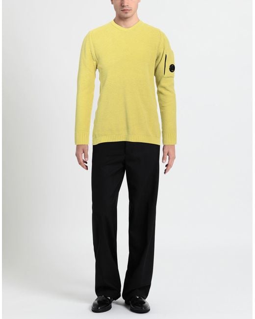 Pullover C P Company de hombre de color Yellow