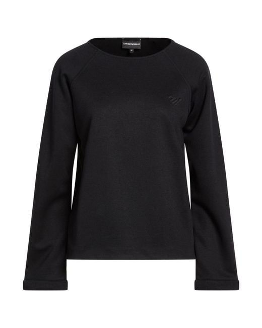 Emporio Armani Black T-Shirts