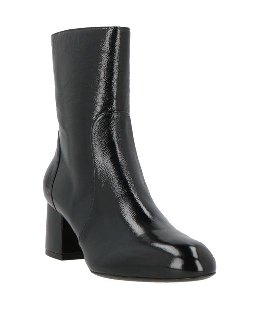 Stuart Weitzman Black Ankle Boots Leather
