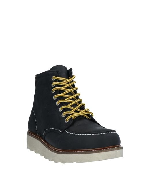 Docksteps Black Ankle Boots for men