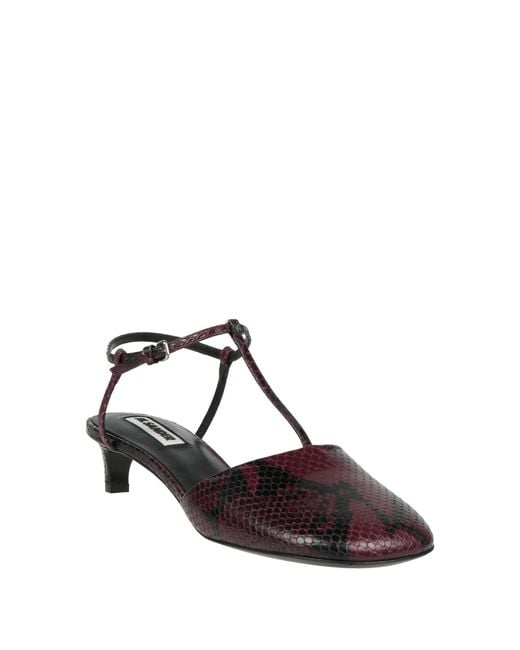 Jil Sander Multicolor Pumps Leather