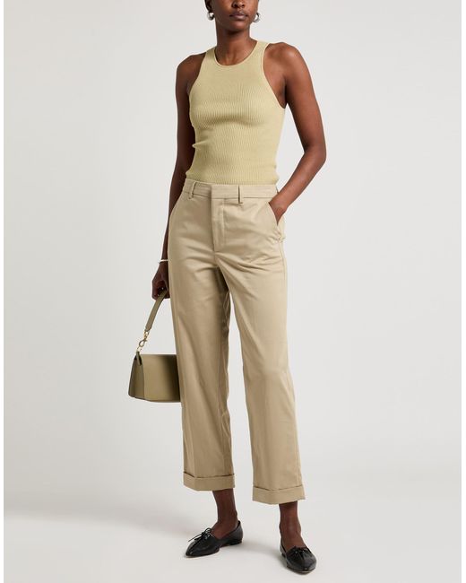 Closed Natural Trouser