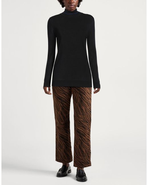 Woolrich Black Turtleneck Virgin Wool