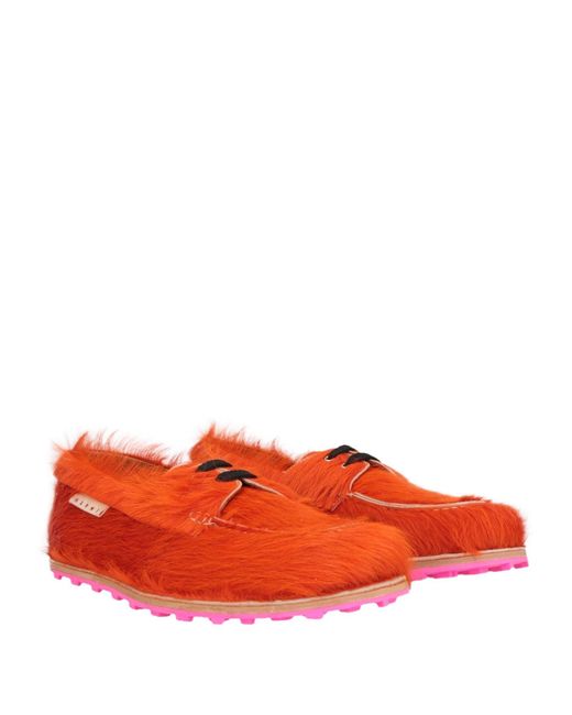 Marni Orange Lace-up Shoes for men