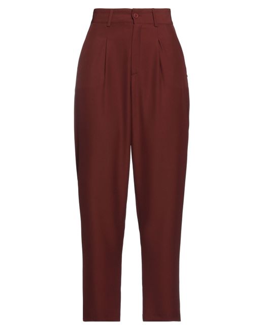 Ottod'Ame Red Trouser