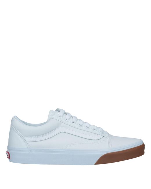 Vans White Low-tops & Sneakers