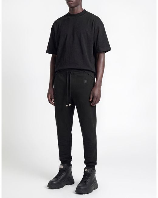 John Richmond Black Pants Cotton for men
