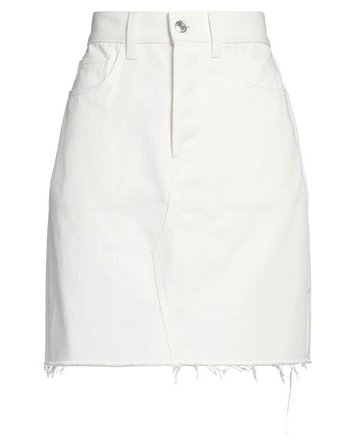 Department 5 White Mini Skirt