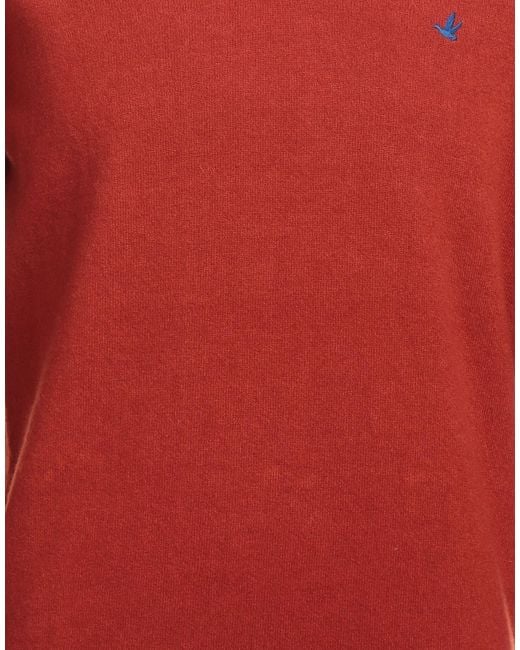 Brooksfield Red Sweater for men