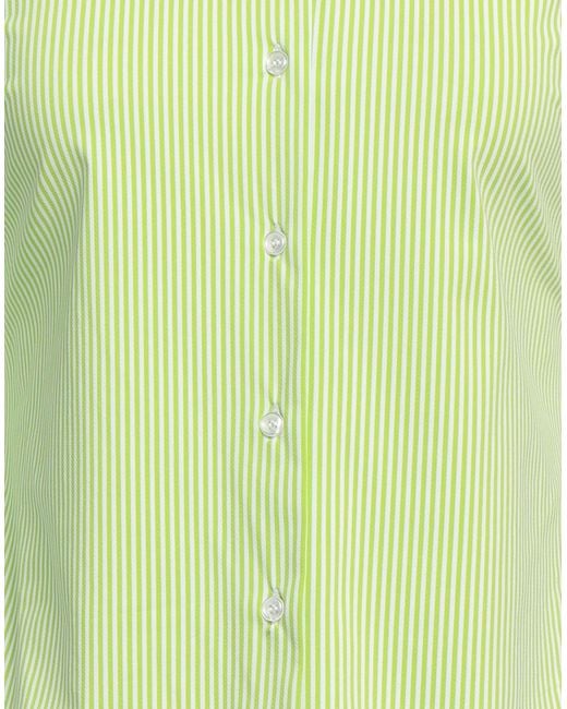 Brian Dales Green Shirt Polyamide, Elastane