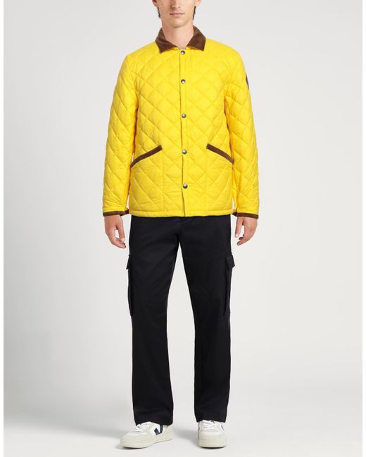 Husky Yellow Puffers for men