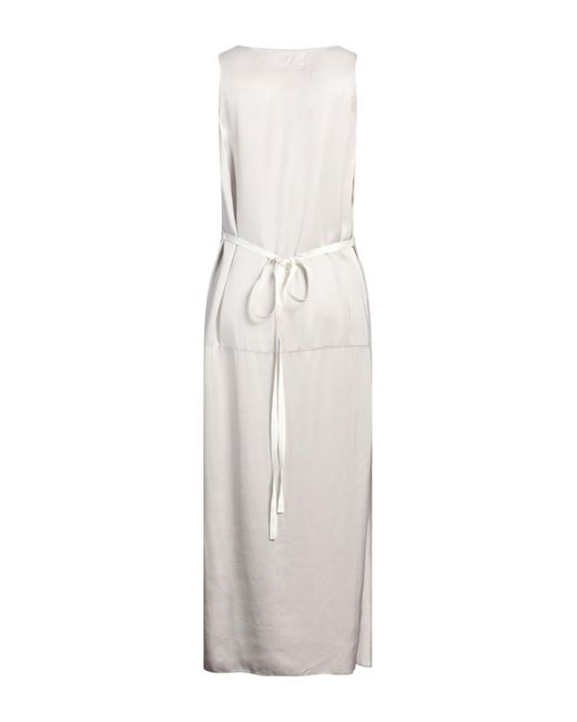 Vestido midi MM6 by Maison Martin Margiela de color White