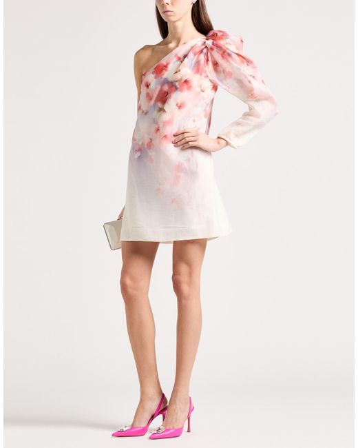 Zimmermann White Mini Dress