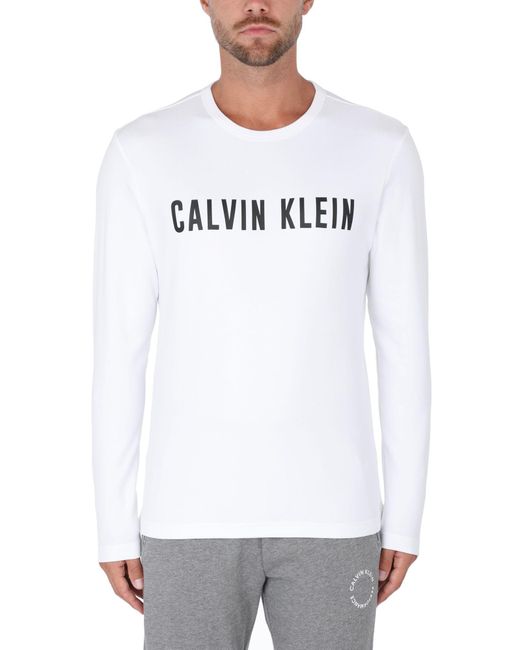 Calvin Klein Cotton T-shirt in White for Men - Lyst