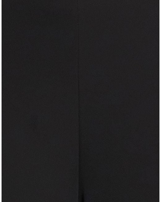 LANACAPRINA Black Pants Polyester, Elastane