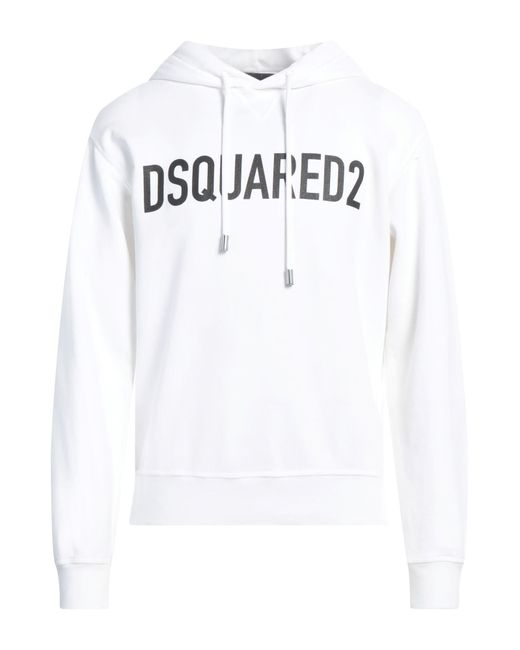 Felpa di DSquared² in White da Uomo