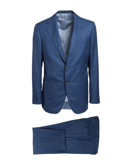 Caruso Blue Suit for men