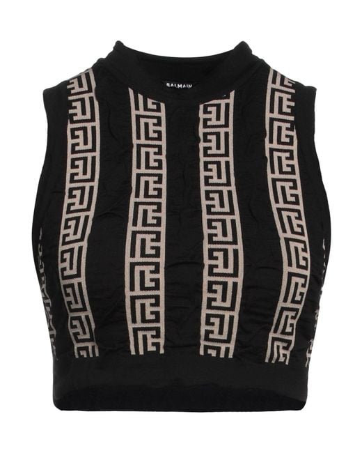 Top Balmain de color Black