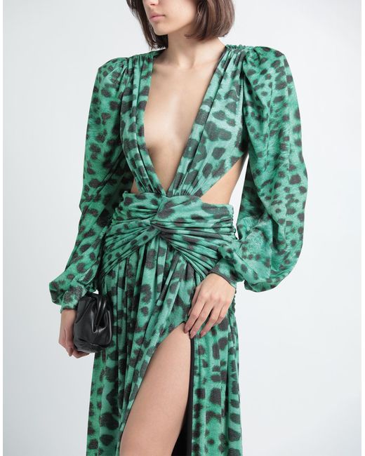 Odi Et Amo Green Maxi Dress