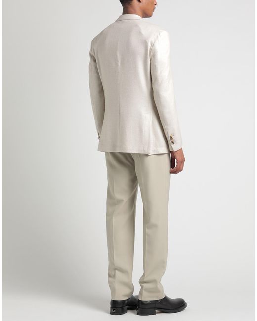 Lardini White Blazer for men