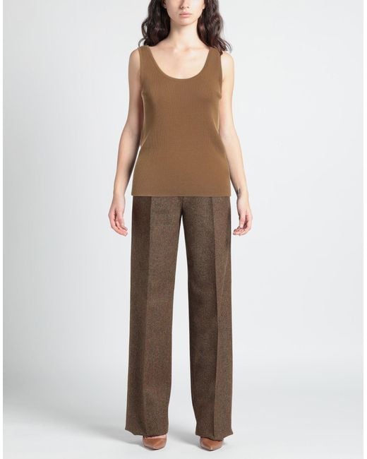 Top Max Mara de color Brown
