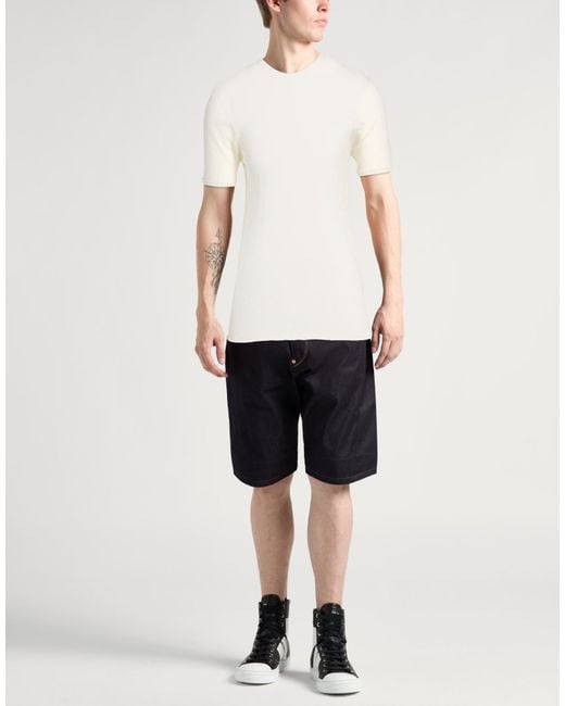 Majestic Filatures White Jumper for men