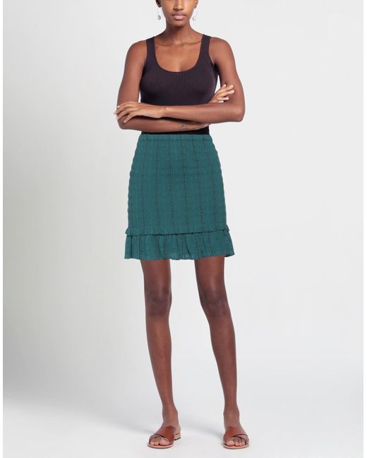 Isabel Marant Green Mini Skirt