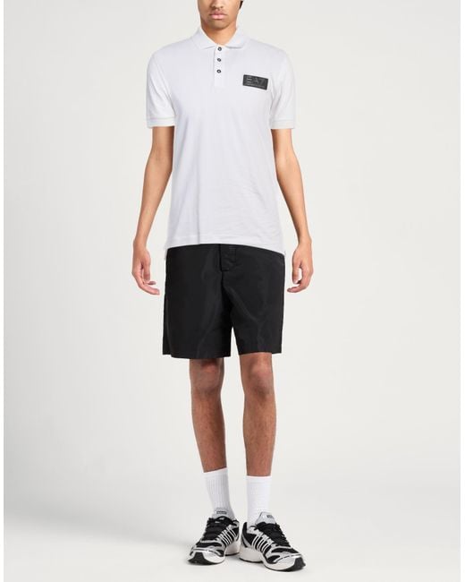 Polo EA7 de hombre de color White
