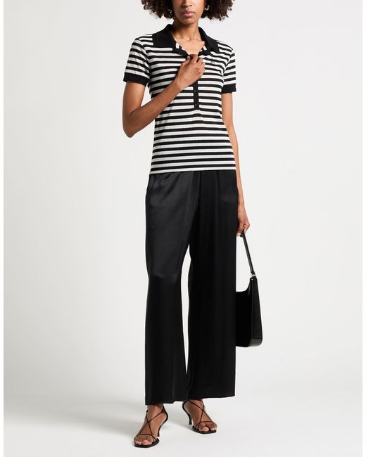 Patrizia Pepe Black Polo Shirts