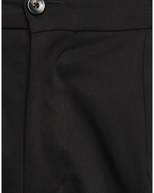 Michael Coal Black Trouser for men