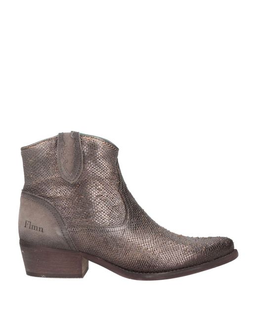Felmini Brown Ankle Boots