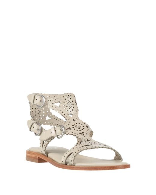 Ash White Paprika 05 Light Sandals Leather