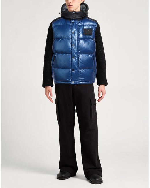 La Martina Blue Vests for men