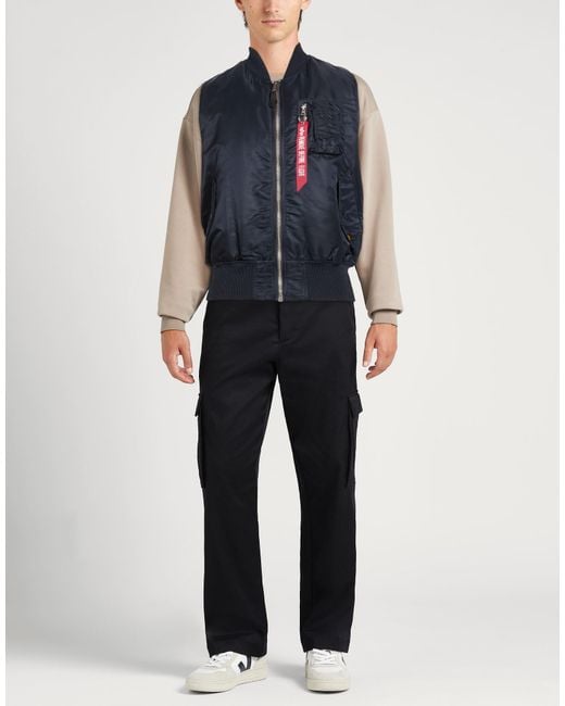 Alpha Industries Blue Vests for men