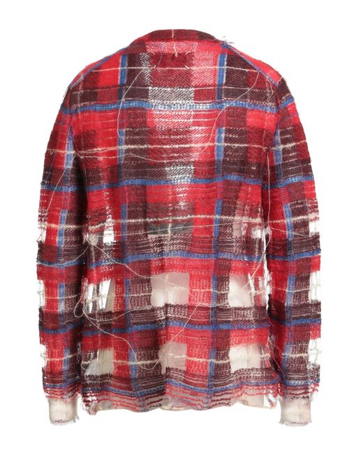 Maison Margiela Strickjacke in Red für Herren