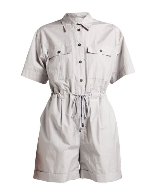 Peserico White Playsuit