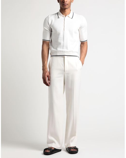 Thom Browne White Sweater for men