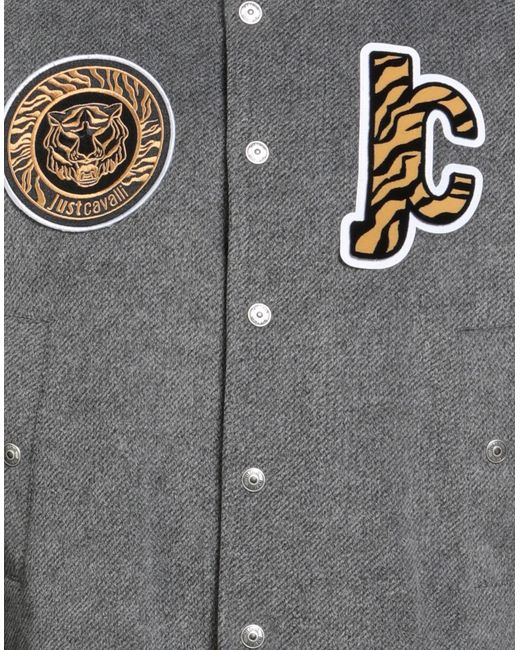 Just Cavalli Gray Jackets for men